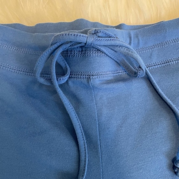Champion Blue & White Sweatshorts - Picture 3 of 11